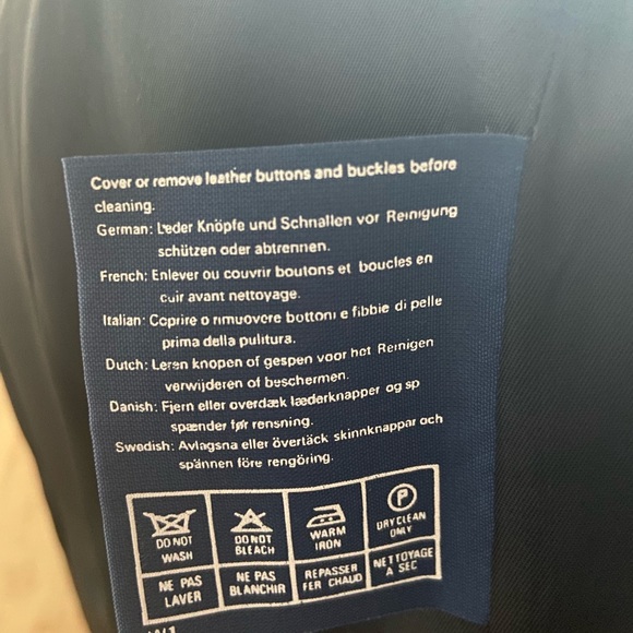 Mens Burberry Trench-coat size M Black - Picture 9 of 10